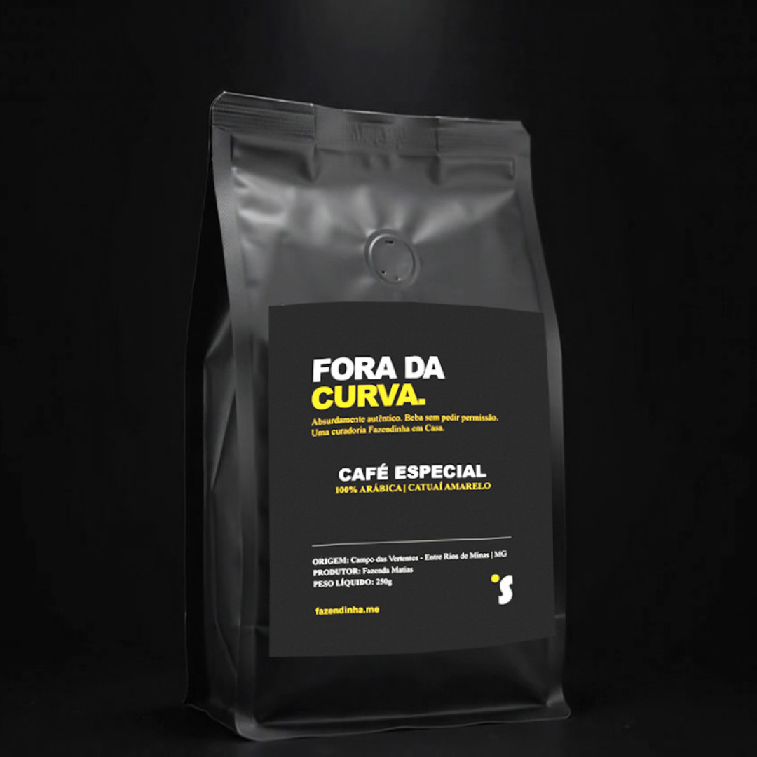 Café Especial Fora da Curva em grãos - 250g