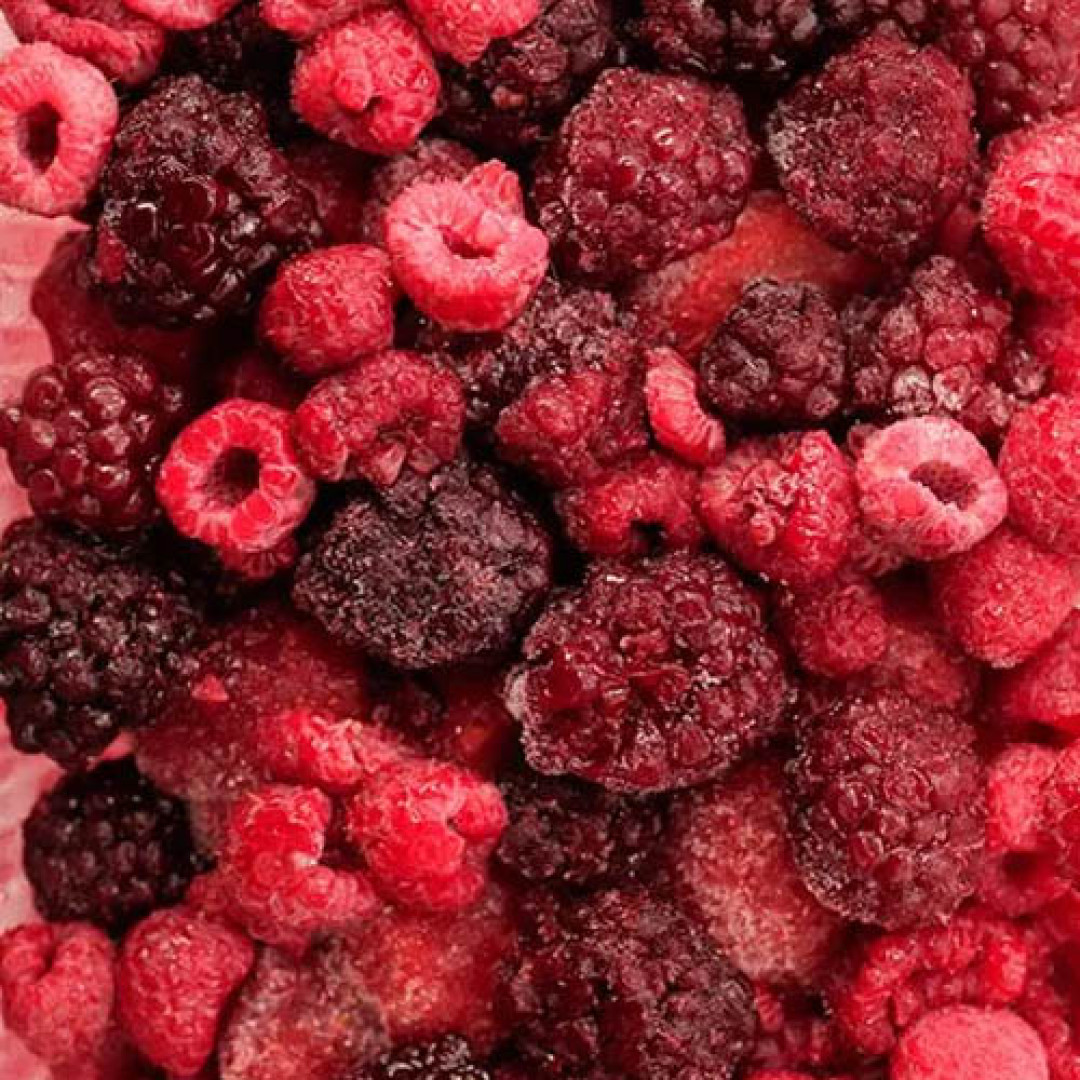 Mix de suco frutas vermelhas Sítio Juranda 20kg (20 un de 1kg)