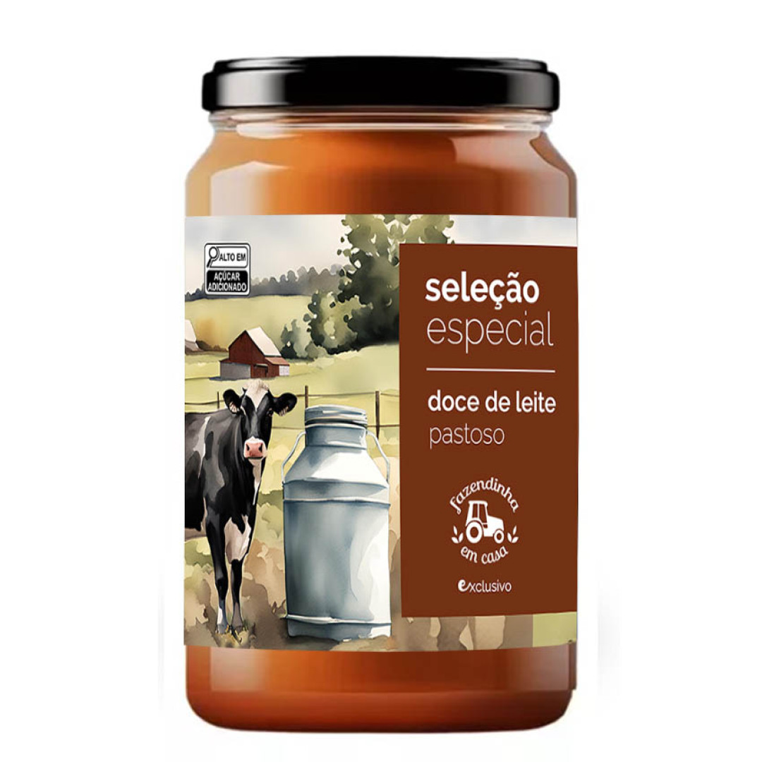Doce de Leite pastoso Seleção Especial Fazendinha - 410g
