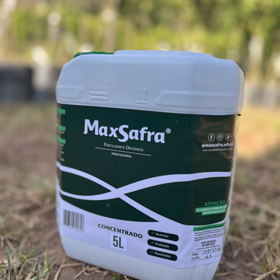 Fertilizante Orgânico Líquido MaxSafra - 5L
