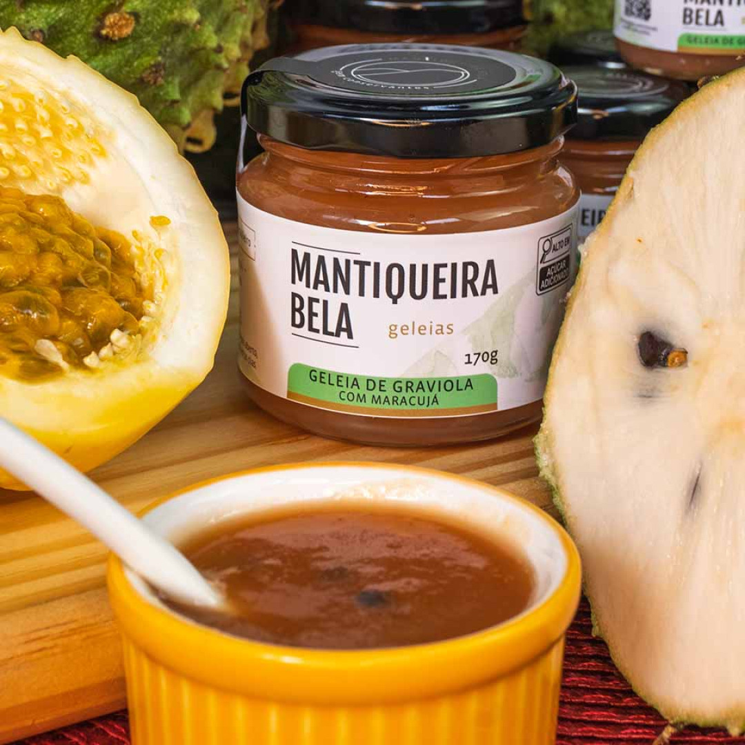 Geleia de Graviola com Maracujá Mantiqueira Bela