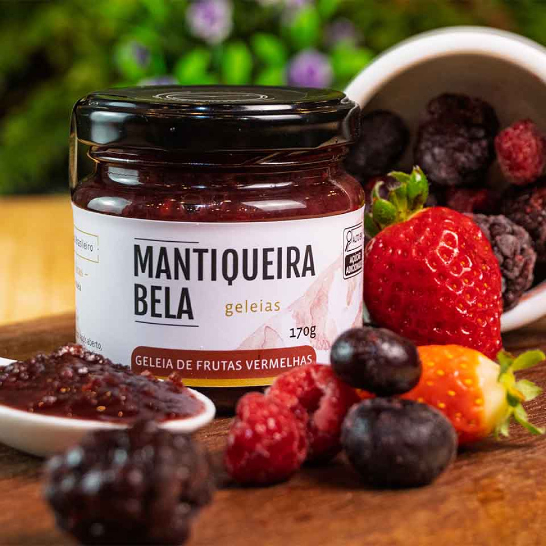 Geleia de Frutas Vermelhas Mantiqueira Bela