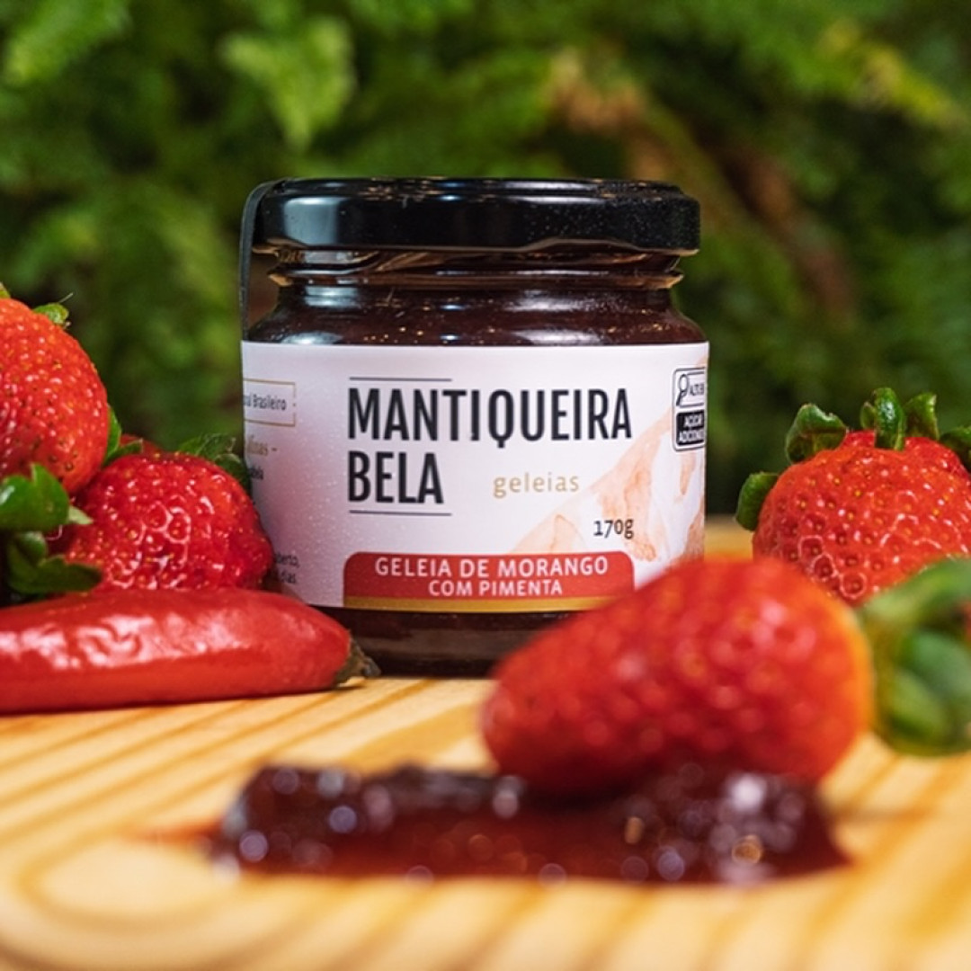 Geleia de Morango com Pimenta Mantiqueira Bela