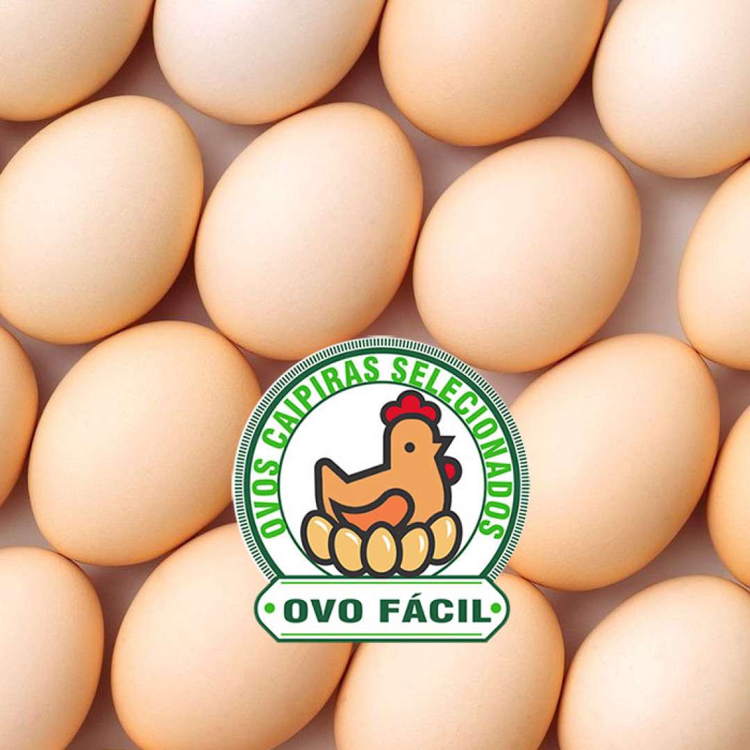 Caixa de Ovos Caipira claros Ovo Fácil - à granel (360 ovos)