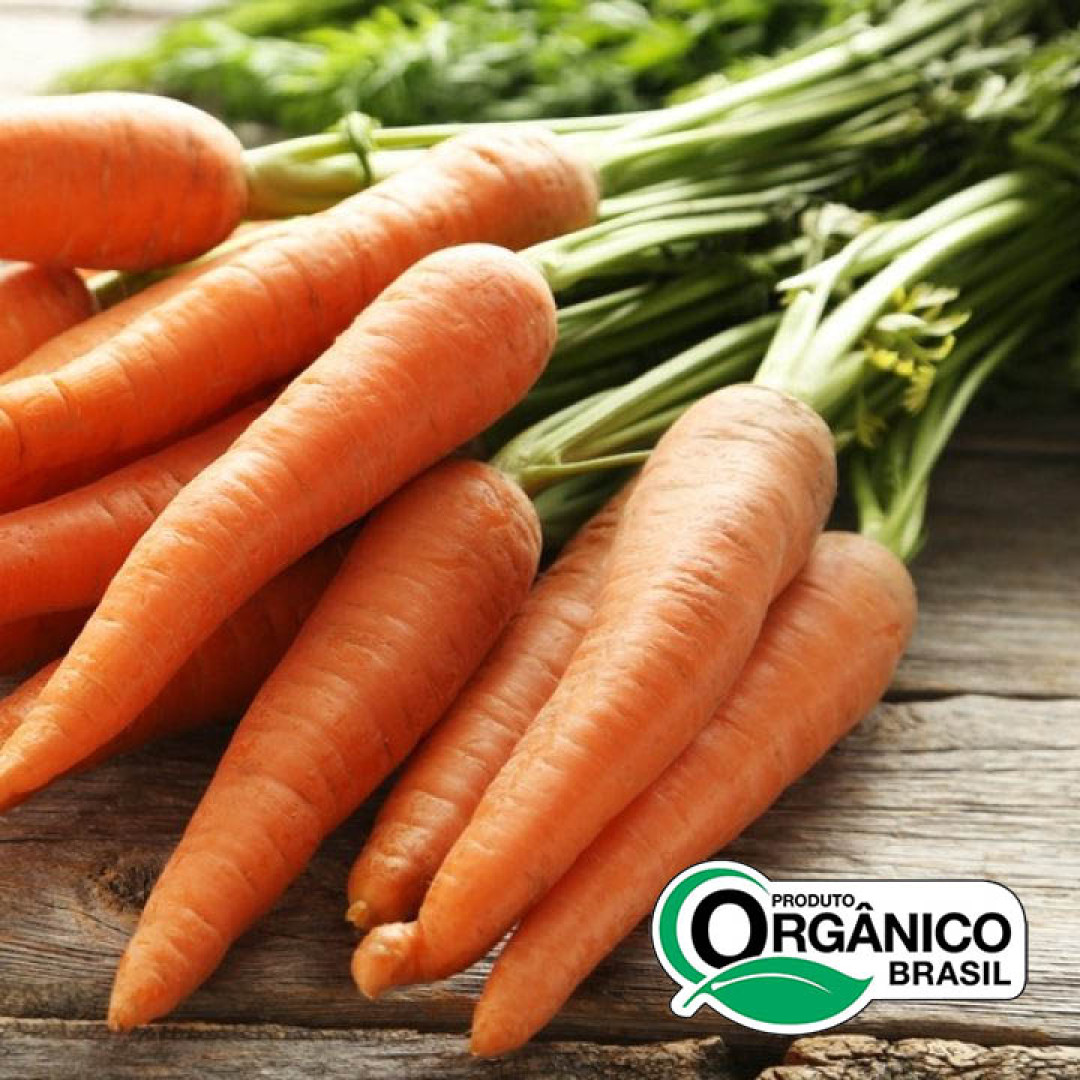 Cenoura Orgânicos de Minas - 2kg (5un x 400g)