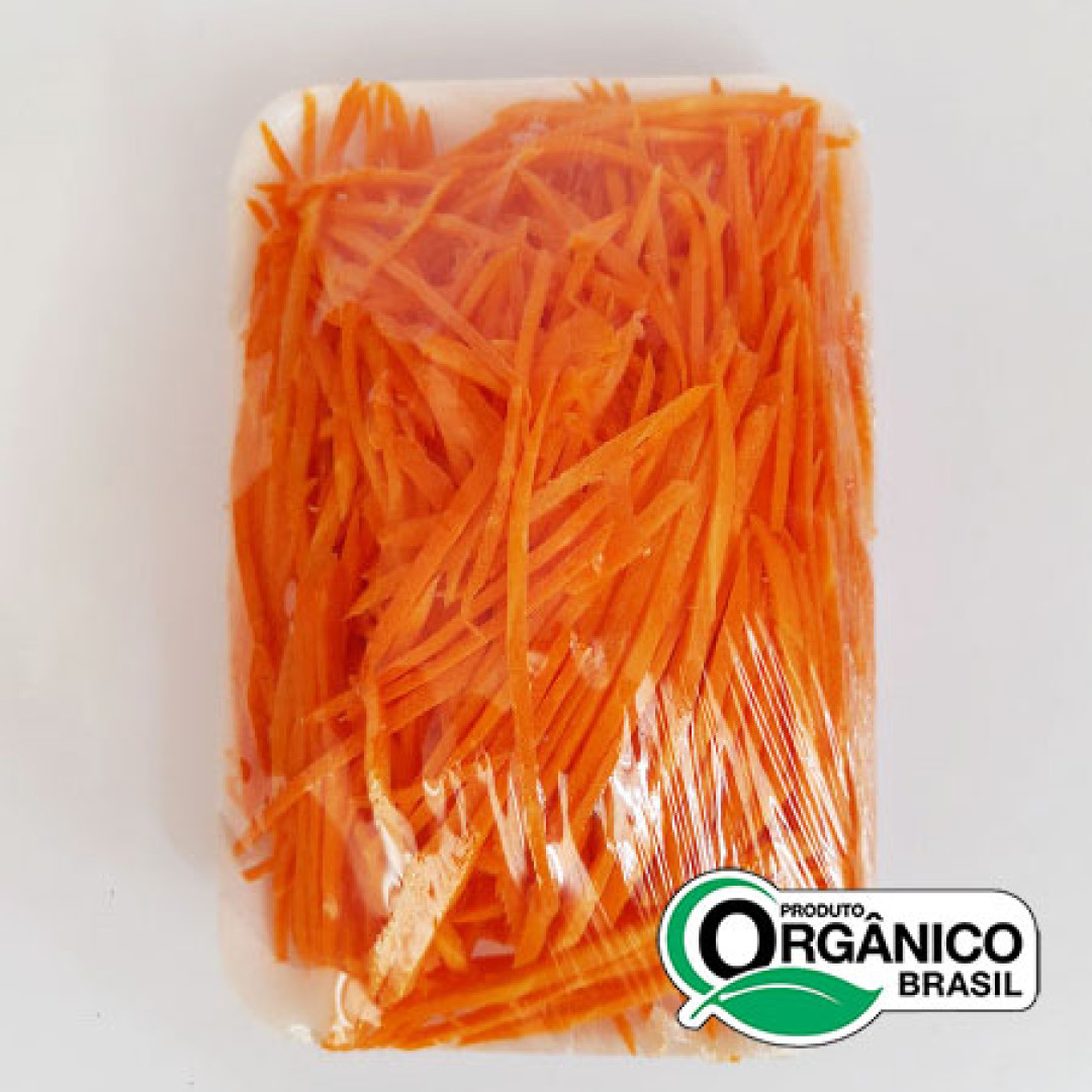 Cenoura Ralada Orgânicos de Minas - 1,050kg (7un x 150g)
