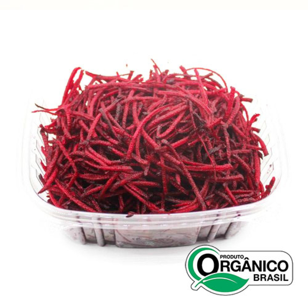 Beterraba Ralada Orgânicos de Minas - 1,050kg (7un x 150g)