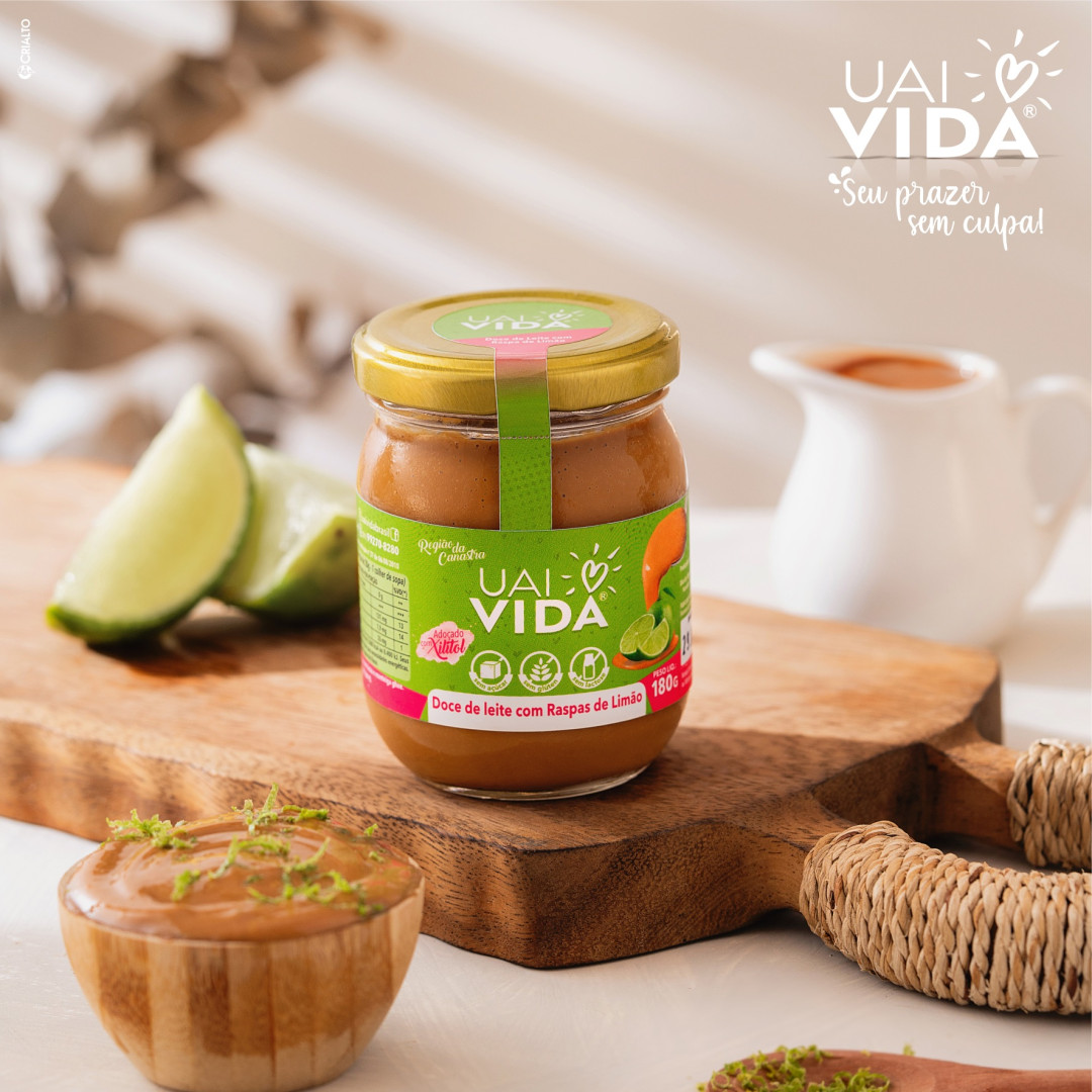 Surpreendente Doce De Leite Com Raspas De Limão Uai Vida Fit Zero