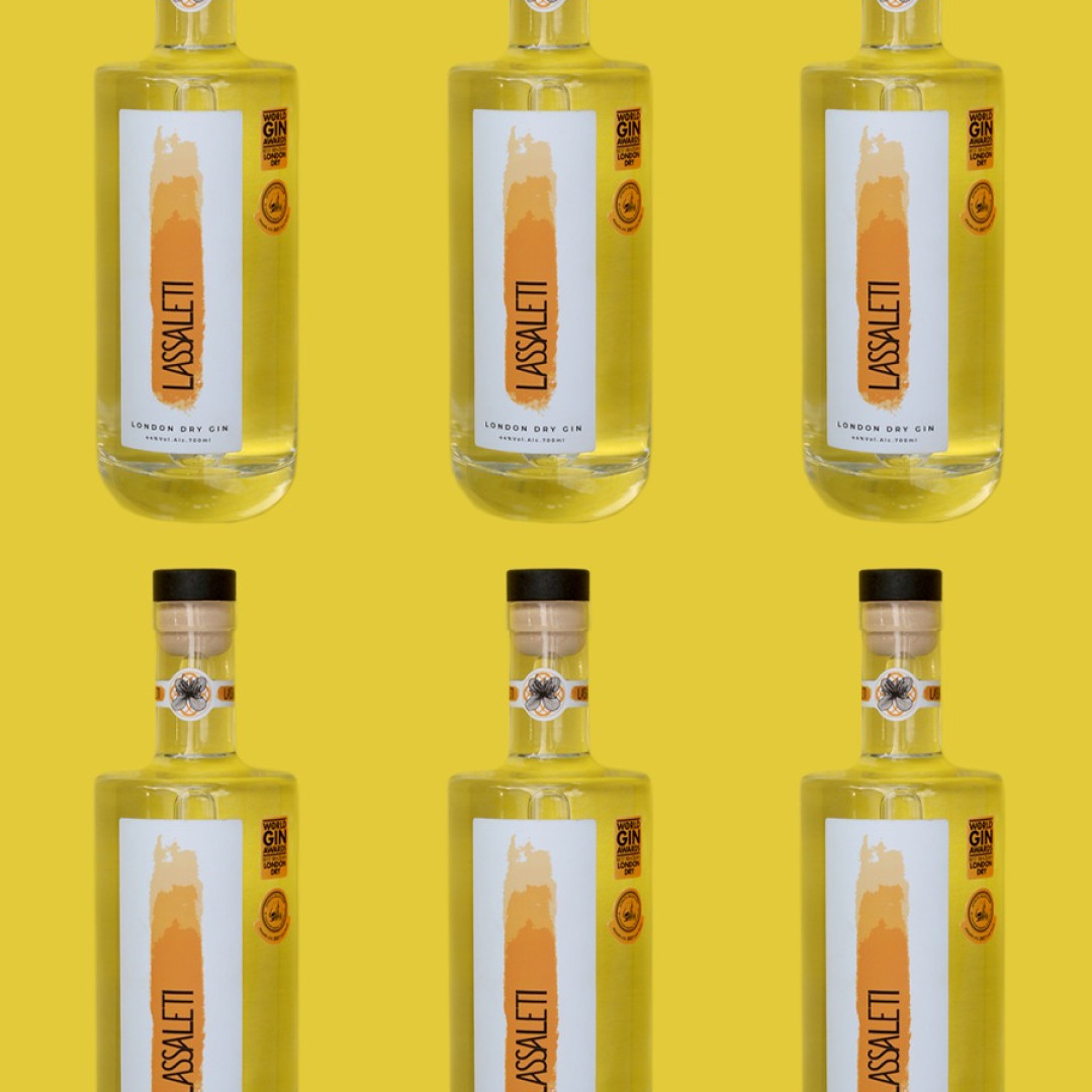 Lassaleti London Dry Gin - 12un x 700ml