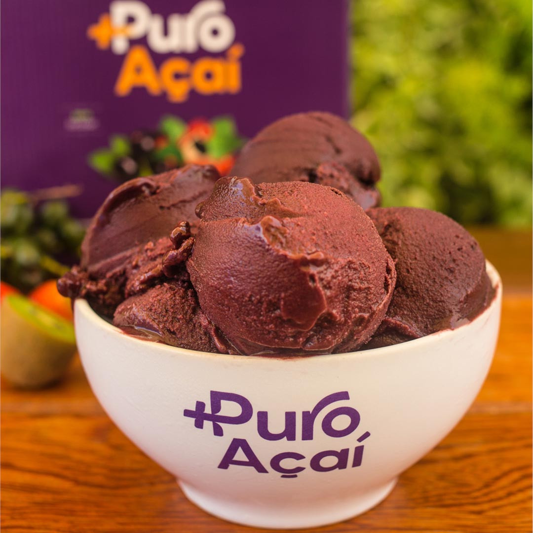 Creme de Açai Zero Açucar Mais Puro Açaí - 5 Litros