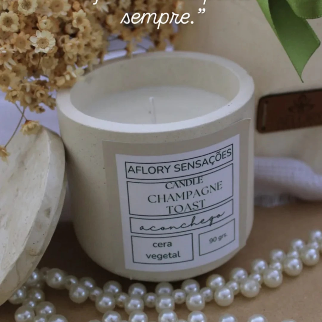 Velas rústica Aflory