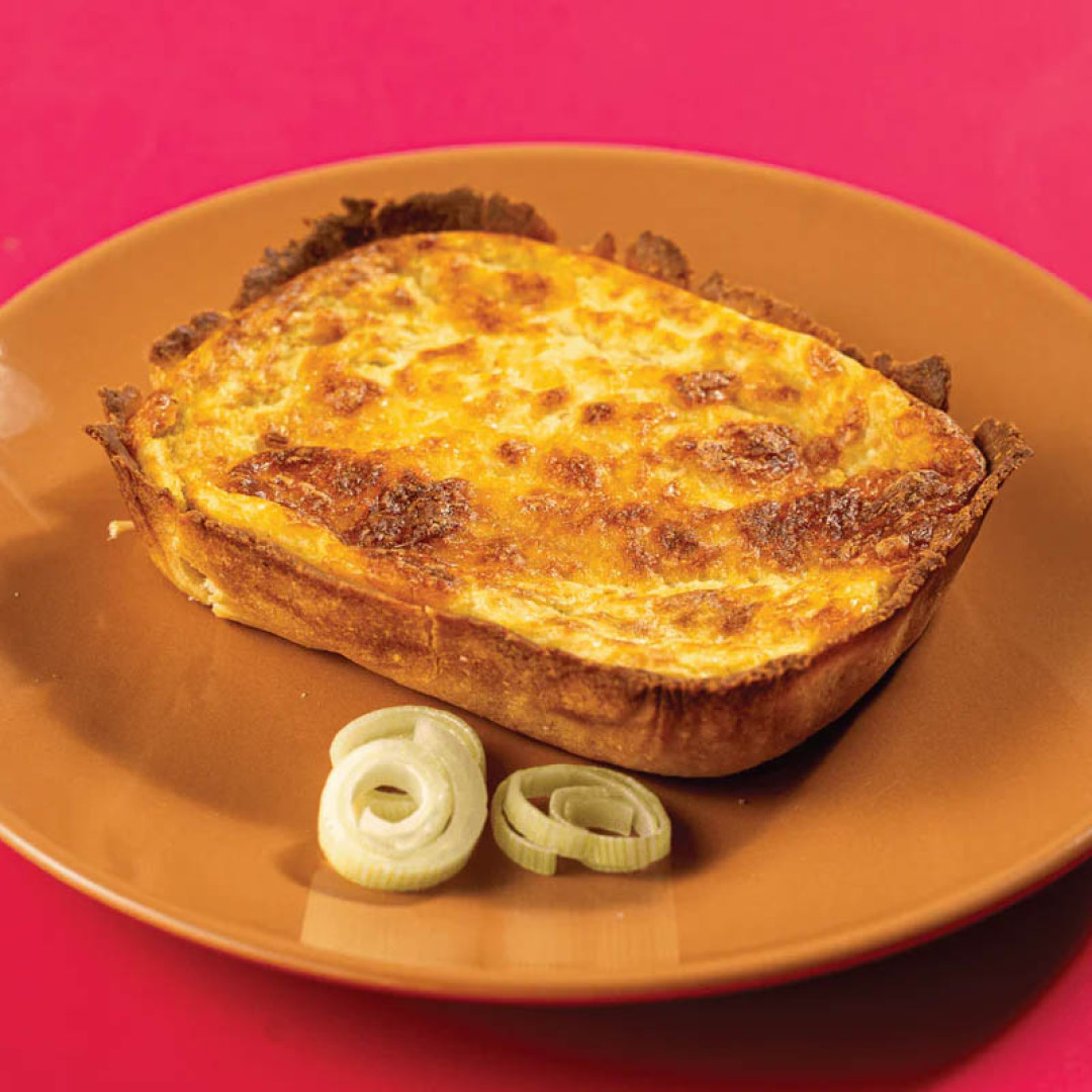 Quiche de queijo c/ alho poró Artisan - 150g