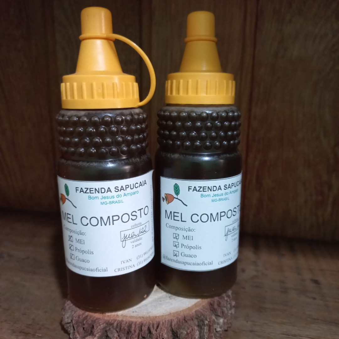 Mel guaco e própolis Fazenda Sapucaia - 280gr